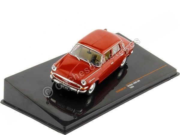 Cochesdemetal.es 1968 Skoda 1000 MB Rojo Oscuro 1:43 IXO Models CLC439N