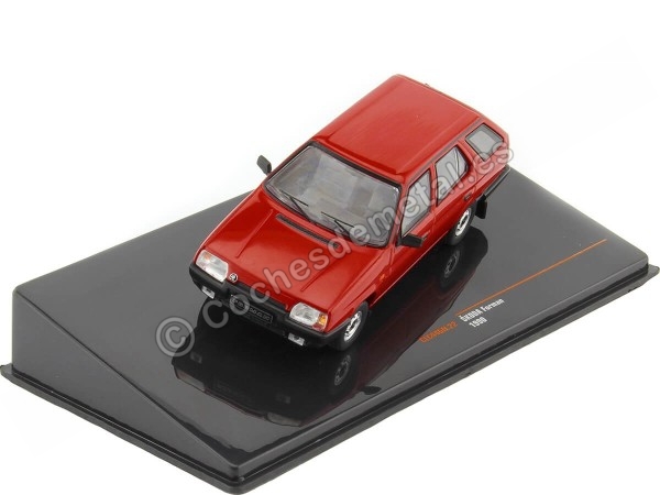 Cochesdemetal.es 1990 Skoda Forman Rojo Oscuro1:43 IXO Models CLC446N