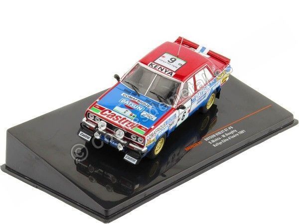 Cochesdemetal.es 1981 Datsun Violet GT Nº6 Mehta/Doughty Rallye Cote d Ivoire 1:43 IXO Models RAC403B