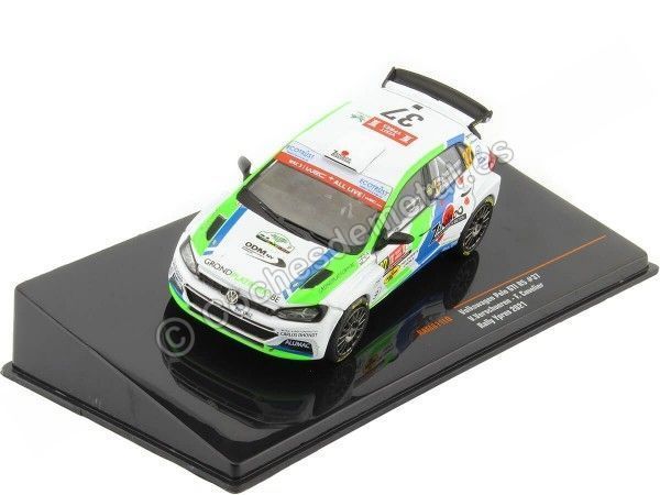 Cochesdemetal.es 2021 Volkswagen VW Polo GTI R5 Nº37 Verschueren/Cuvelier Rally Ypres 1:43 IXO Models RAM811LQ