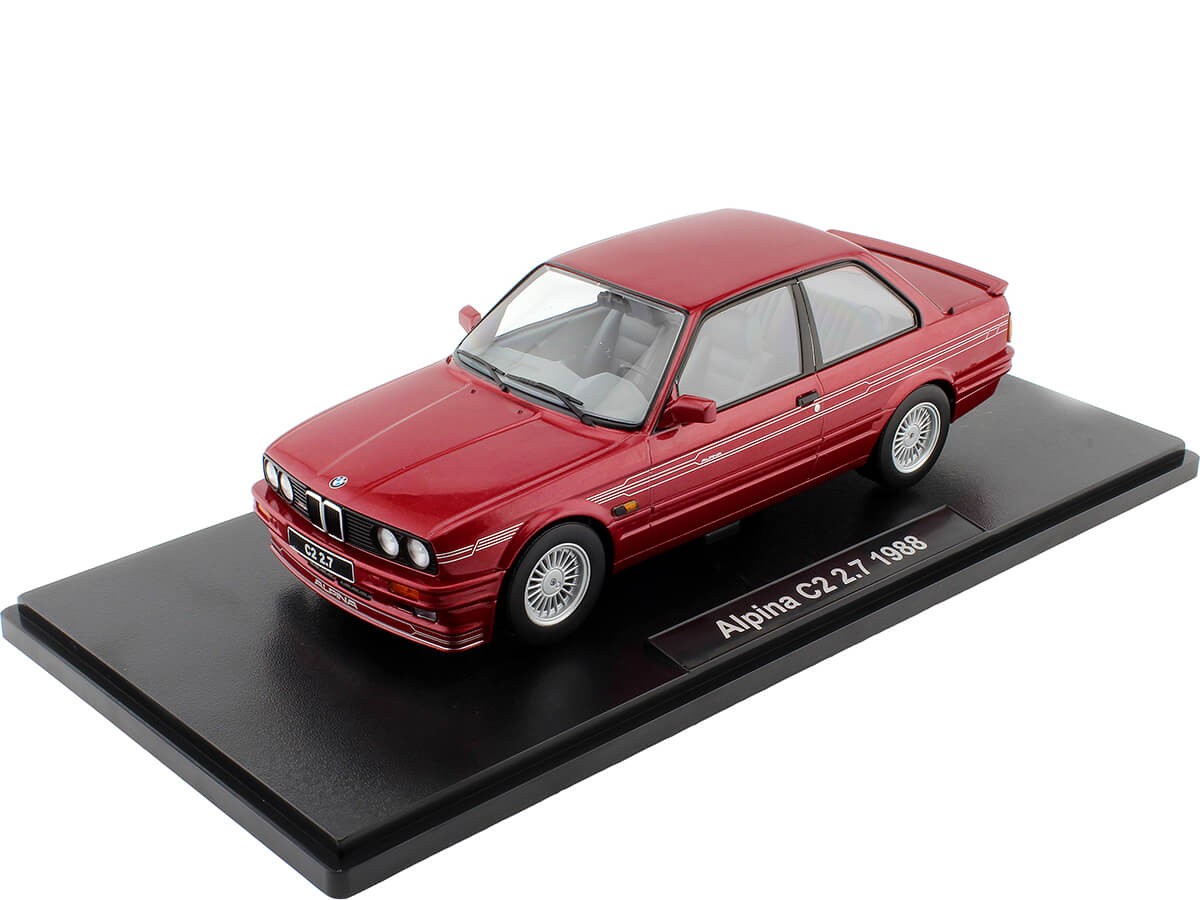 1988 BMW Alpina C2 2.7 (E30) Rojo Metalizado 1:18 KK-Scale 180782