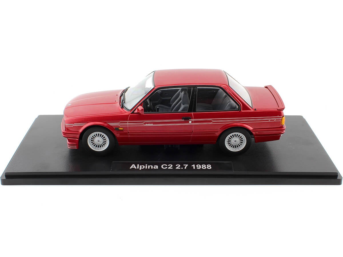 1988 BMW Alpina C2 2.7 (E30) Rojo Metalizado 1:18 KK-Scale 180782