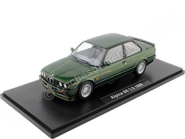 Cochesdemetal.es 1988 BMW Alpina B6 3.5 (E30) Verde Metalizado 1:18 KK-Scale KKDC180702