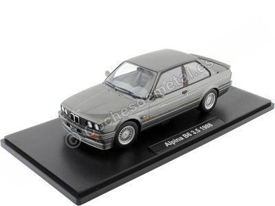 Cochesdemetal.es 1988 BMW Alpina B6 3.5 (E30) Gris Metalizado 1:18 KK-Scale KKDC180703