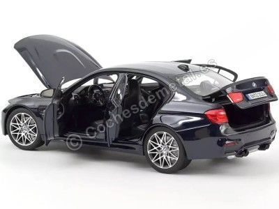 Cochesdemetal.es 2017 BMW M3 Competition Azul Metalizado 1:18 Norev HQ 183236 2