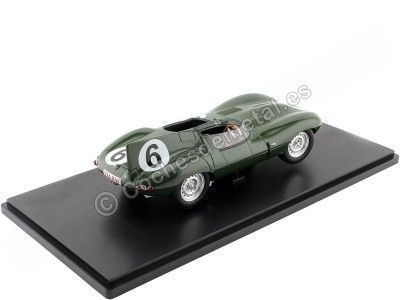 Cochesdemetal.es 1955 Jaguar D-Type Longnose Nº6 Hawthorn/Bueb Ganador 24h LeMans 1:18 CMR192 2