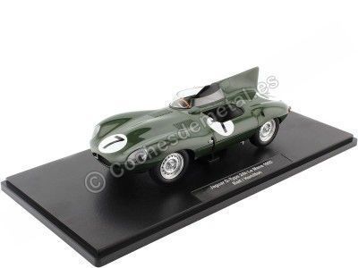 1955 Jaguar D-Type Longnose Nº7 Rolt/Hamilton 24h LeMans 1:18 CMR194 Cochesdemetal.es