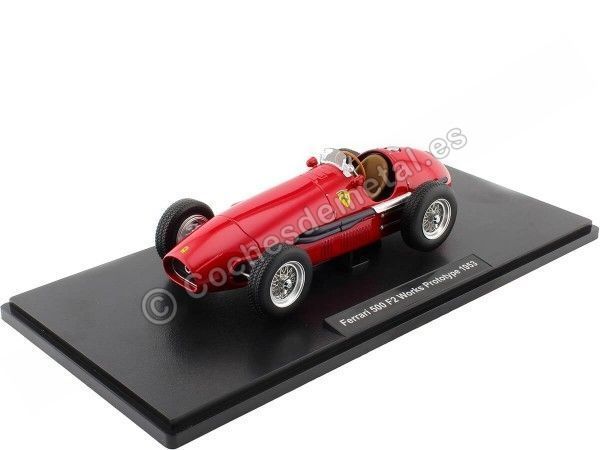 Cochesdemetal.es 1953 Ferrari 500 F2 Works Prototype Rojo 1:18 CMR197