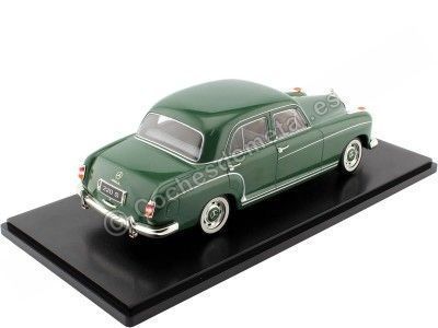Cochesdemetal.es 1956 Mercedes-Benz 220 S Limousine (W180 II) Verde 1:18 KK-Scale KKDC180326 2
