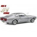Carsdemetal.es 1969 Shelby GT 500e Eleanor "60 secondes" Gray / Noir 1:18 Solino S1802905