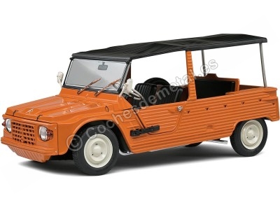 Cochesdemetal.es 1969 Citroen Mehari Mk1 Naranja Kirghiz 1:18 Solido S1808201