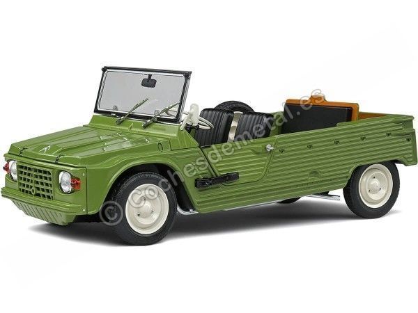 Cochesdemetal.es 1970 Citroen Mehari Mk1 Abierto Verde Montana 1:18 Solido S1808202