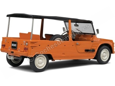 Cochesdemetal.es 1969 Citroen Mehari Mk1 Naranja Kirghiz 1:18 Solido S1808201 2