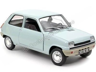 Cochesdemetal.es 1972 Renault 5 R5 Azul Claro 1:18 Norev 185380 2