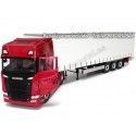 CARSDEMETAL.ES 2021 Head Tractora Scania S580 Highline Red 1:24 Solino S2400302