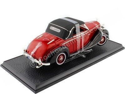 Cochesdemetal.es 1950 Mercedes-Benz 170S (W136) Cabriolet Granate 1:18 Signature Models 18123 2