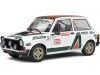 Cochesdemetal.es 1980 Autobianchi A112 MK5 Abarth Set Alitalia Rallye Blanco 1:18 Solido S1803803