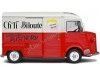 Cochesdemetal.es 1969 Citroen Type HY Friterie CH`TI Biloute Blanco/Rojo 1:18 Solido S1804817
