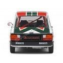 Cochesdemetal.es 1980 Autobianchi A112 MK5 Abarth Set Alitalia Rallye Blanco 1:18 Solido S1803803