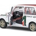 Cochesdemetal.es 1980 Autobianchi A112 MK5 Abarth Set Alitalia Rallye Blanco 1:18 Solido S1803803