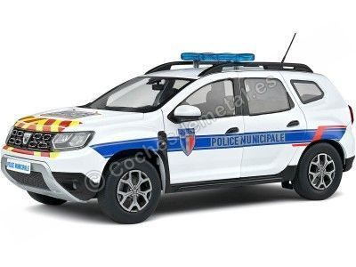 2021 Dacia Duster MK II Police Municipale/Policía Municipal 1:18 Solido S1804606 Cochesdemetal.es