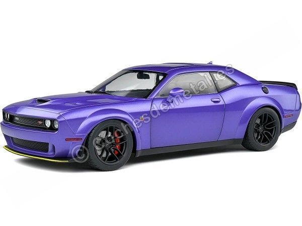 Cochesdemetal.es 2020 Dodge Challenger R/T Scat Pack Widebody Violeta 1:18 Solido S1805705