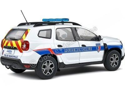 Cochesdemetal.es 2021 Dacia Duster MK II Police Municipale/Policía Municipal 1:18 Solido S1804606 2