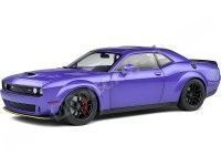 2020 Dodge Challenger R/T Scat Pack Widebody Violeta 1:18 Solido S1805705