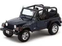 2003 Jeep Wrangler Rubicon Azul Metalizado 1:18 Maisto 31663