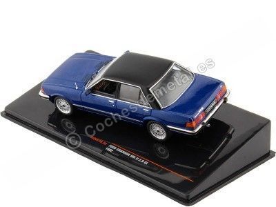 Cochesdemetal.es 1982 Ford Granada MK II 2.8 GL Azul/Negro 1:43 IXO Models CLC451N 2