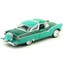 Cochesdemetal.es 1955 Ford Fairlane Crow Victoria Verde / Azul 1:18 Lucky Diecast 92138