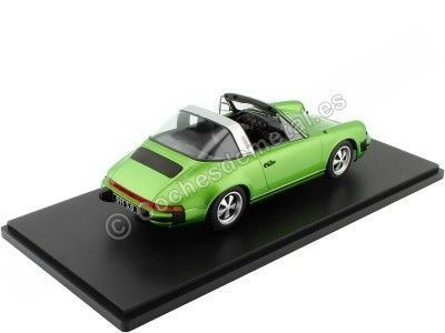 Cochesdemetal.es 1977 Porsche 911 Carrera 3.0 Targa Verde Metalizado 1:18 KK-Scale KKDC180682 2