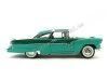 Cochesdemetal.es 1955 Ford Fairlane Crow Victoria Verde / Azul 1:18 Lucky Diecast 92138