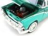 Cochesdemetal.es 1955 Ford Fairlane Crow Victoria Verde / Azul 1:18 Lucky Diecast 92138