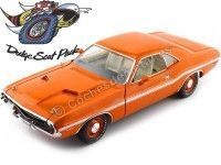 1970 Dodge Challenger R/T Naranja Mango 1:18 Greenlight 13630