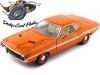 Cochesdemetal.es 1970 Dodge Challenger R / T Naranja Mango 1:18 Greenlight 13630