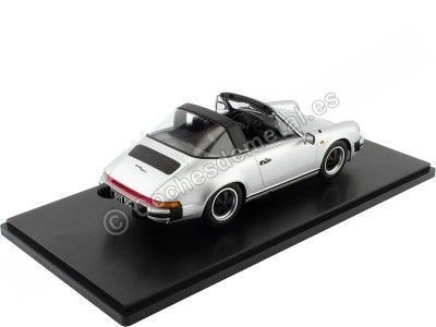 Cochesdemetal.es 1983 Porsche 911 SC Targa Plateado 1:18 KK-Scale KKDC180842 2
