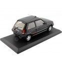 Cochesdemetal.es 1989 Renault R5 Supercinco GT Turbo Negro 1:18 Norev 185244