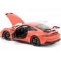 Cochesdemetal.es 2021 Porsche 911 GT3 Naranja 1:18 Norev HQ 187300