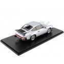 Cochesdemetal.es 1988 Porsche 911 Carrera Coupe 3.2 Plateado con Alerón Trasero Aniversario 250.000 911 1:18 KK-Scale KKDC180714