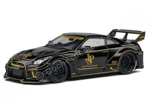 Cochesdemetal.es 2020 Nissan GTR-R (R35) Liberty Walk Body Kit John Player Special 1:43 Solido S4311201