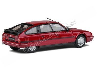 1990 Citroen CX GTI Turbo II Rojo Metalizado 1:43 Solido S4311702 Cochesdemetal.es 2