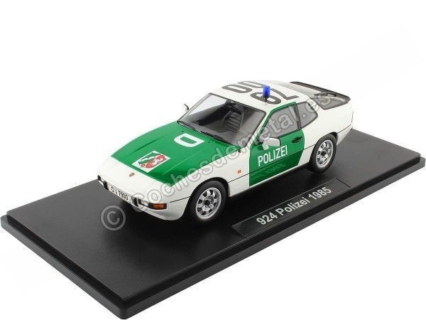 Cochesdemetal.es 1985 Porsche 924 Policía Düsseldorf de Autopista 1:18 KK-Scale KKDC180723