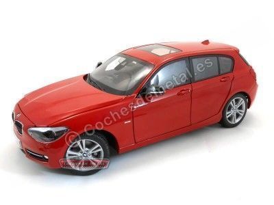 2010 BMW Serie 1 (F20) Crisom Red 1:18 Paragon Models 97004 Cochesdemetal.es 2