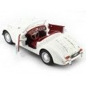 CARSDEMETAL.ES 1961 MGA MKII A1600 Open Convertible avec ACEANS blanc 1:18 Triple-9 1800164