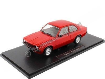 Cochesdemetal.es 1973 Opel Kadett C Junior Rojo/Negro 1:18 KK-Scale KKDC180672