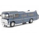CARSDEMETAL.ES 1959 Commer TS3 Truck Transportator ECURIE ECOSSE Metalized Blue 1:18 CMR206