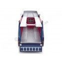 CARSDEMETAL.ES 1959 Commer TS3 Truck Transportator ECURIE ECOSSE Metalized Blue 1:18 CMR206