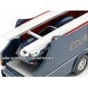 CARSDEMETAL.ES 1959 Commer TS3 Truck Transportator ECURIE ECOSSE Metalized Blue 1:18 CMR206
