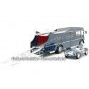 CARSDEMETAL.ES 1959 Commer TS3 Truck Transportator ECURIE ECOSSE Metalized Blue 1:18 CMR206